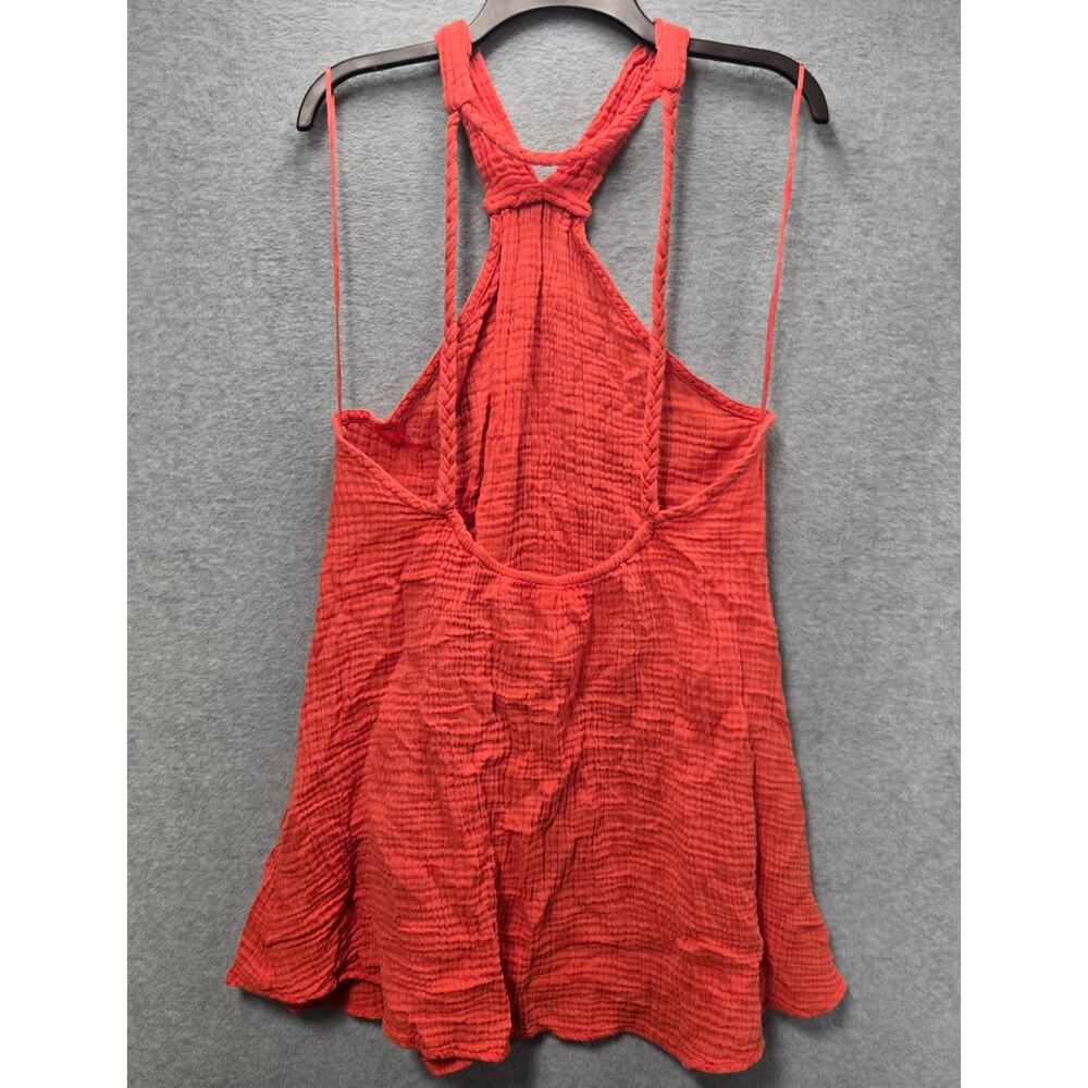 Anthropologie Braided Halter Mini Dress Size Large - Picture 3 of 6